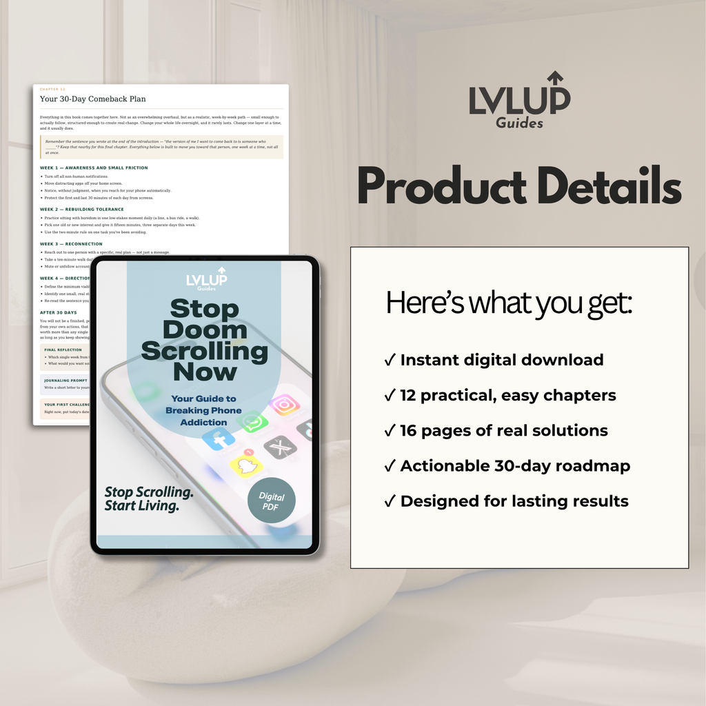 Stop Doomscrolling Now