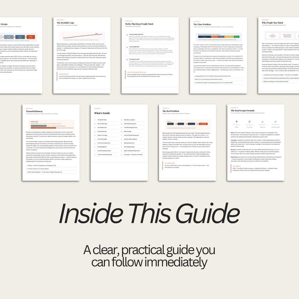 Build Income Before Quitting Your Job – Guide