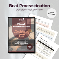 Stop Procrastinating: Finish What You Start