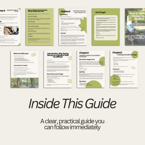How To Save More Money as a Student Guide