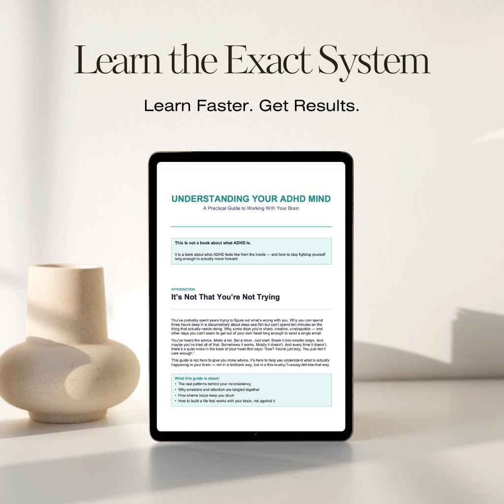 Finally Get Control of Your ADHD