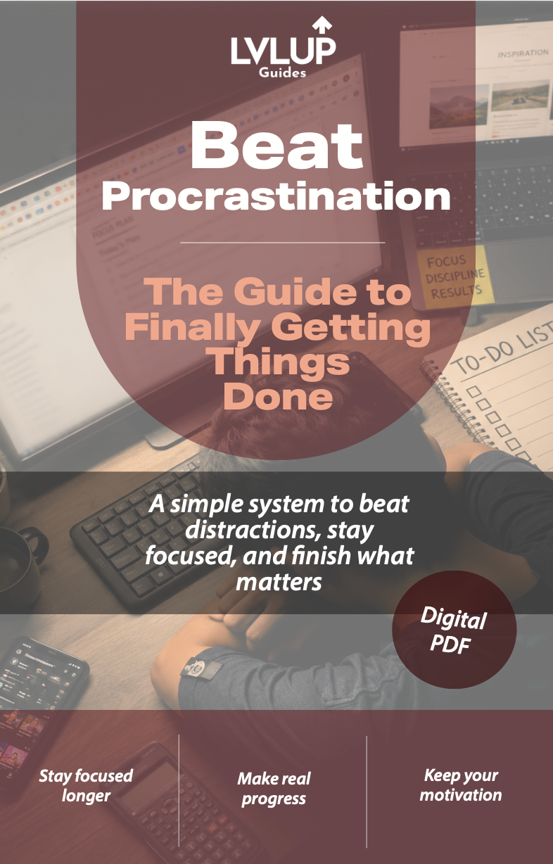 Stop Procrastinating: Finish What You Start