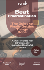 Stop Procrastinating: Finish What You Start